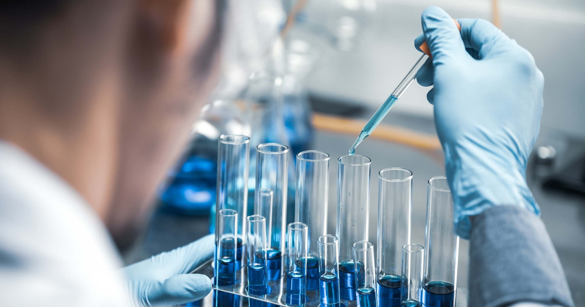 Life Sciences And Biotechnology - Working in a Lab